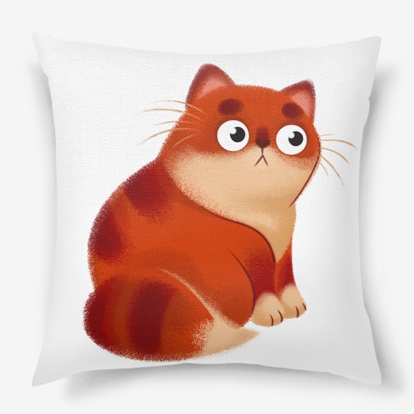 Подушка «рыжий котенок»