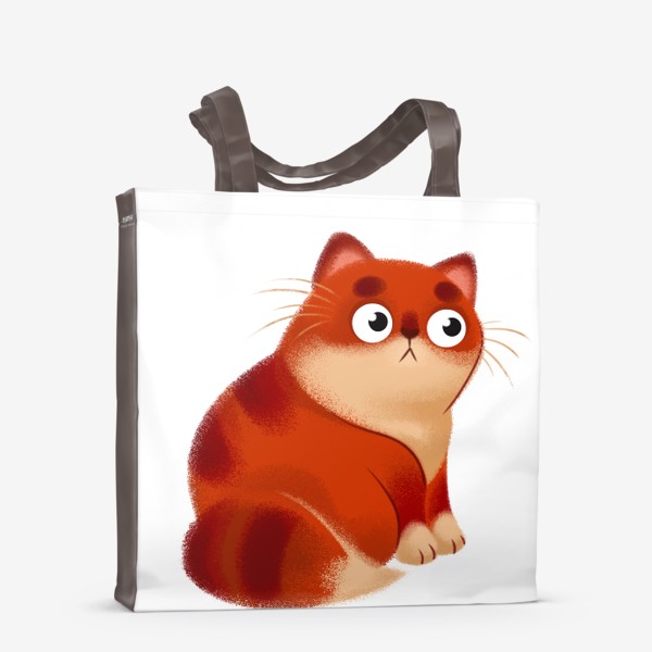 Сумка-шоппер «рыжий котенок»