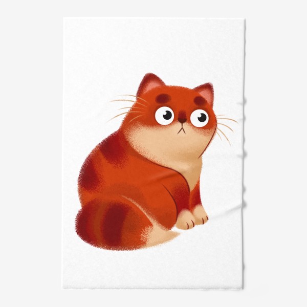 Полотенце «рыжий котенок»