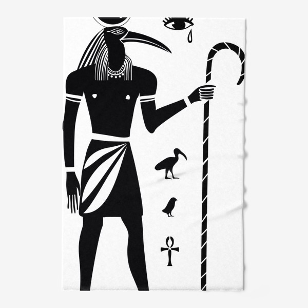 Полотенце «Бог Тот. Древний Египет.»