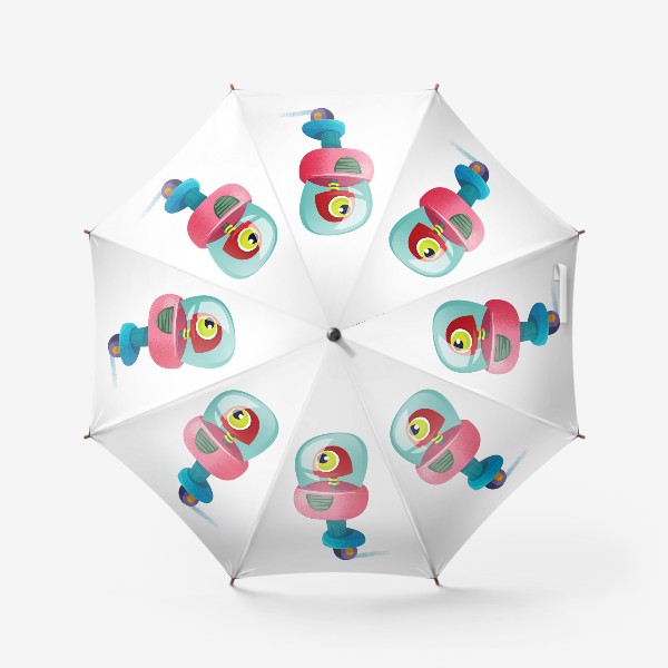 Зонт «Робот с одним колесом»
