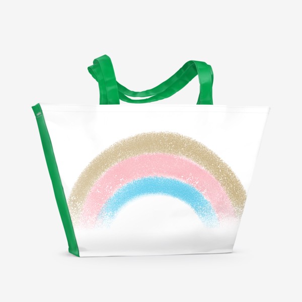 Пляжная сумка «Нежная радуга»