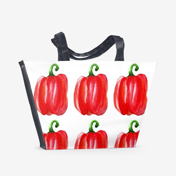 Пляжная сумка «red sweet pepper»