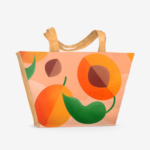 Пляжная сумка «apricot»