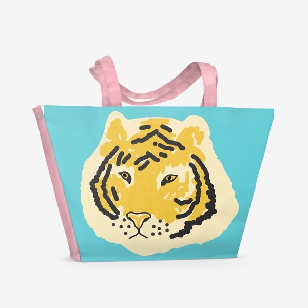 Пляжная сумка «тигр »