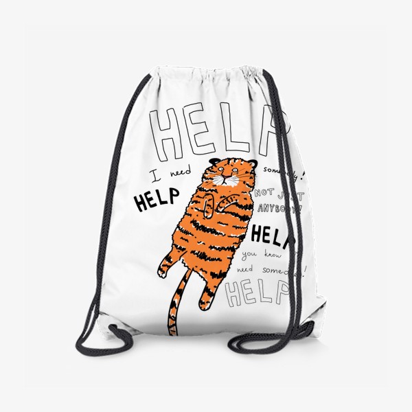 Рюкзак «Спаси амурского тигра! Help!»