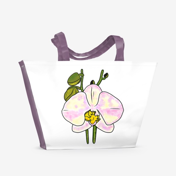 Пляжная сумка &laquo;Орхидея Фаленопсис&raquo;