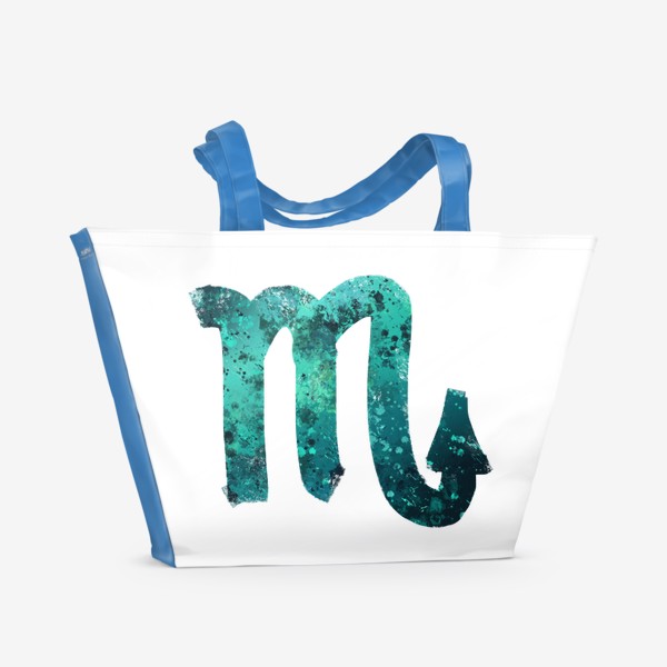 Пляжная сумка «Скорпион. Знаки зодиака»