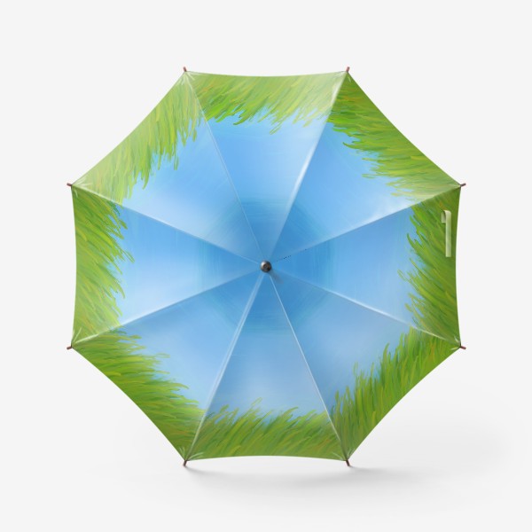 Зонт «Небо и трава»