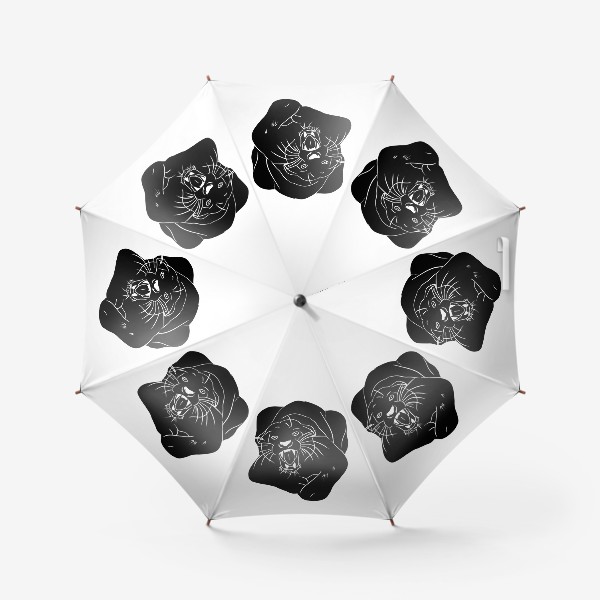 Зонт «Черная пантера»