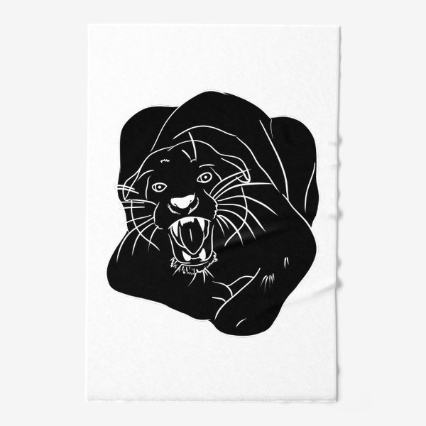 Полотенце «Черная пантера»