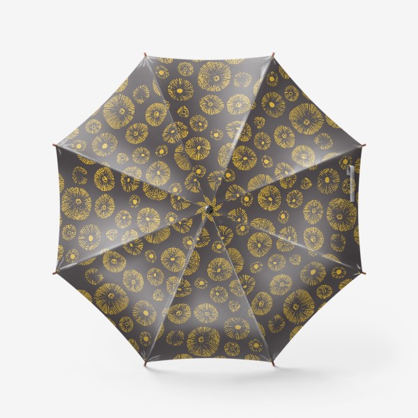 Зонт «Грибные шляпки»