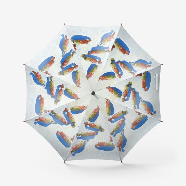 Зонт «Советские конфеты: батончики»