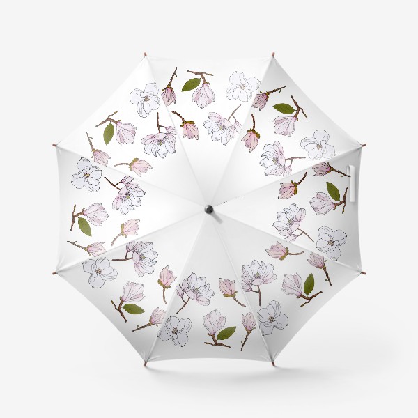 Зонт «цветущая магнолия»