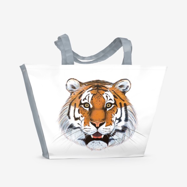 Пляжная сумка «Амурский тигр»