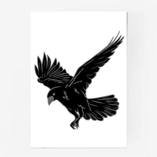 Постер «Черная ворона»