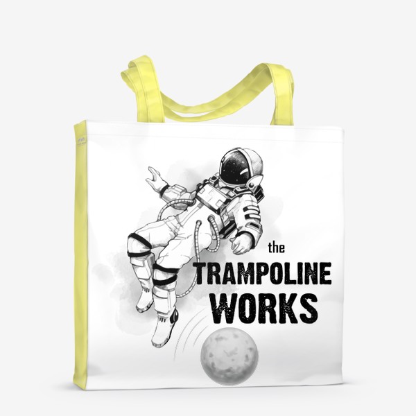 Сумка-шоппер «Батут работает/The Trampoline Works»