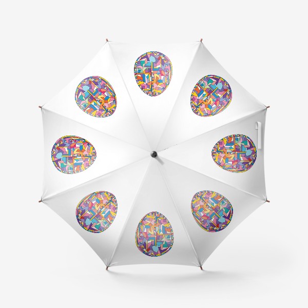 Зонт «Пасха яйцо геометрия»