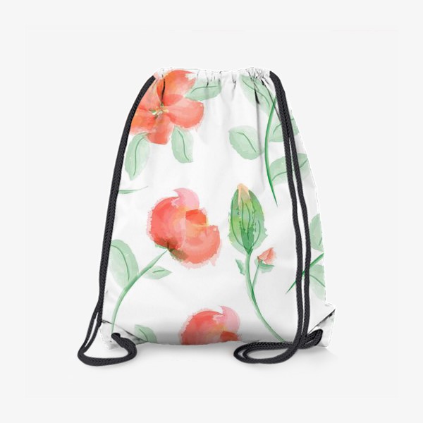 Рюкзак «акварельные цветы»