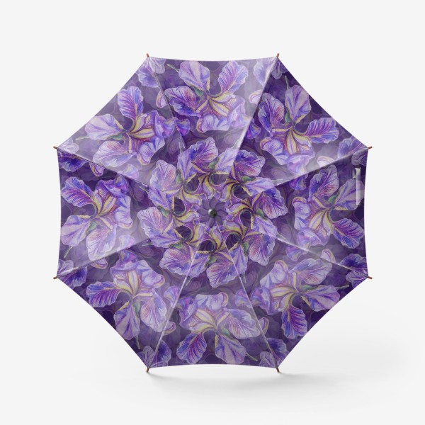 Зонт «Ирис фиолетовый»