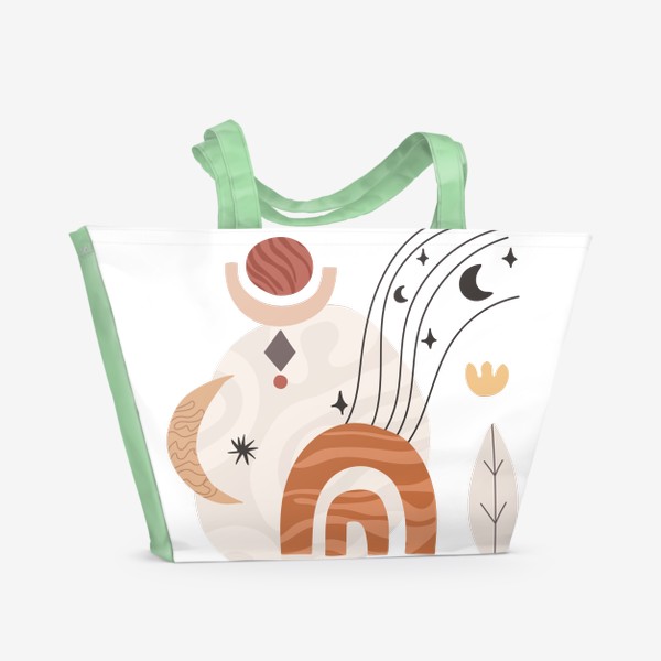 Пляжная сумка «Abstract boho»