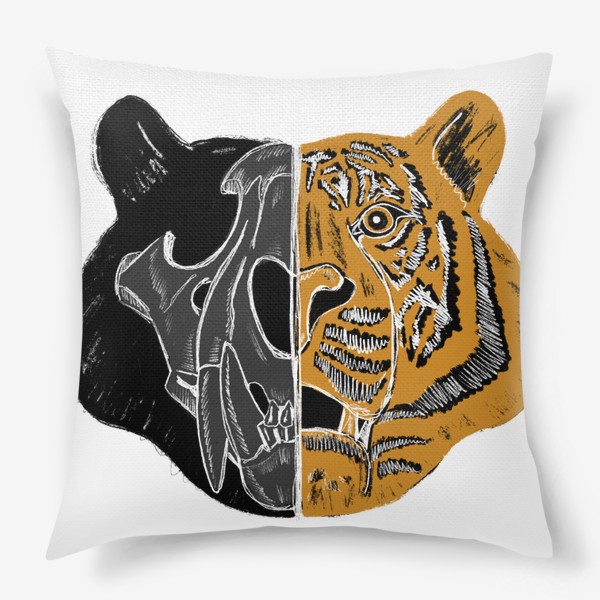 Подушка «спаси амурского тигра»