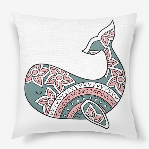 Подушка «Счастливый кит»