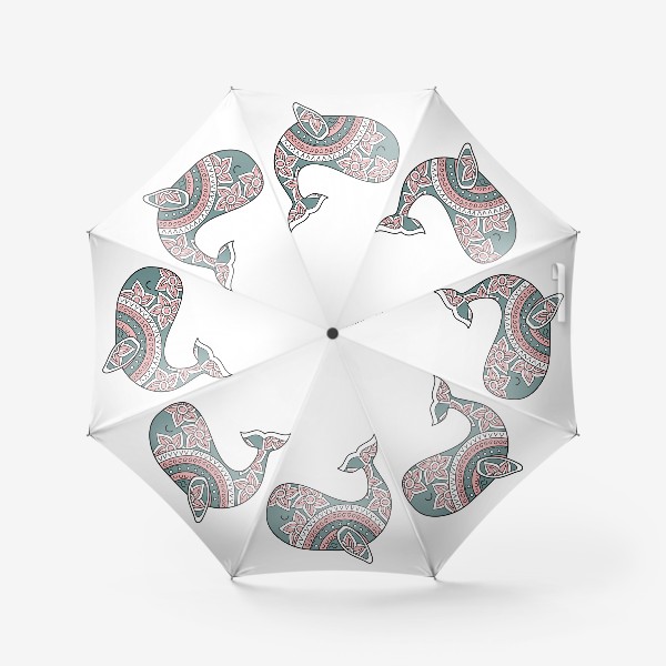 Зонт «Счастливый кит»