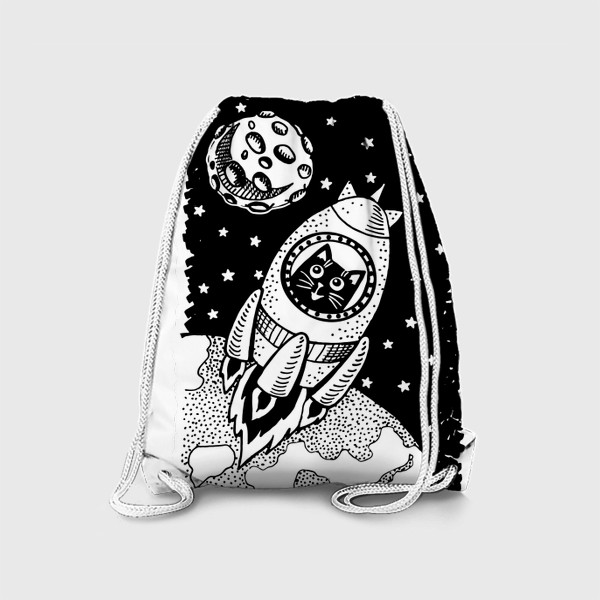 Рюкзак «Котик-космонавт»