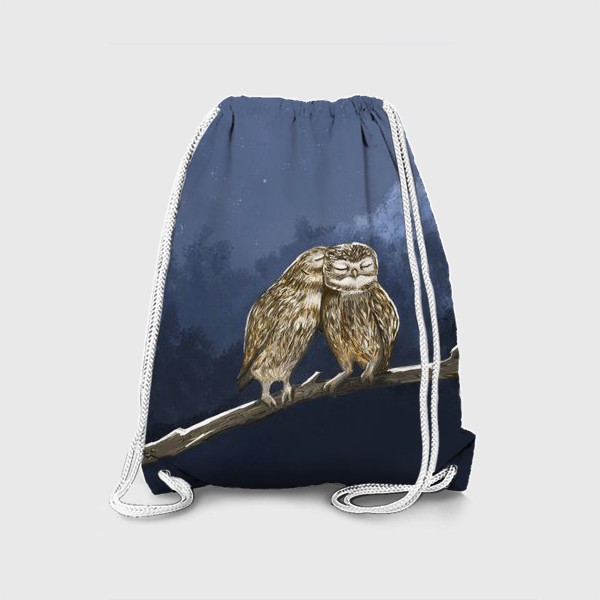 Рюкзак «две влюбленные совы»
