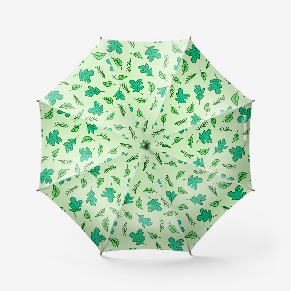 Зонт «Листья и трава»