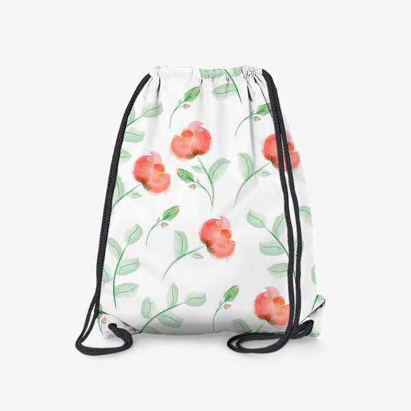 Рюкзак «акварельные розы»