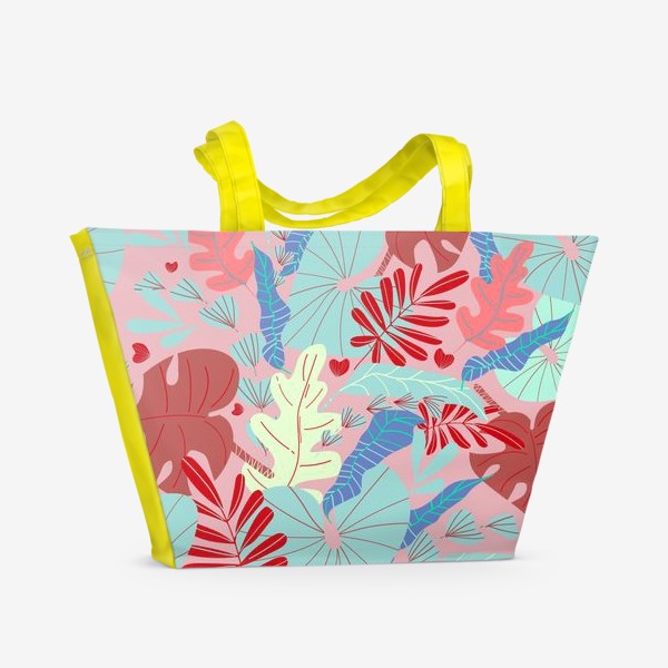 Пляжная сумка &laquo;тропические листья&raquo;