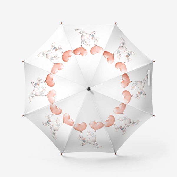 Зонт «зайки влюбленные»
