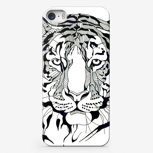 Чехол iPhone «Тату-тигр»
