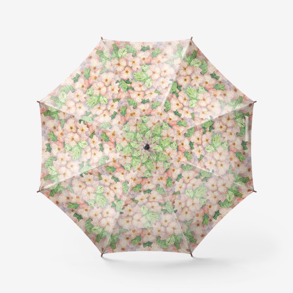 Зонт «Розовые цветы. »