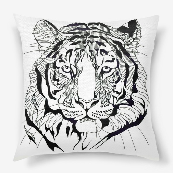 Подушка «Тату-тигр»