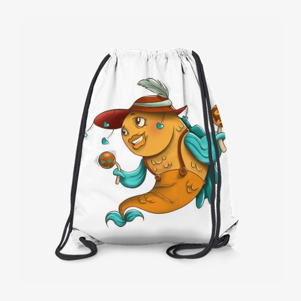 Рюкзак «Рыбка с маракасами»
