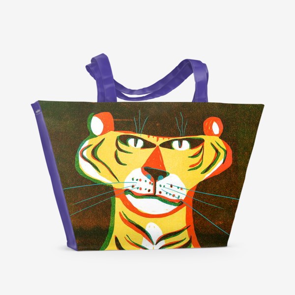 Пляжная сумка «Тигр-Тигр»