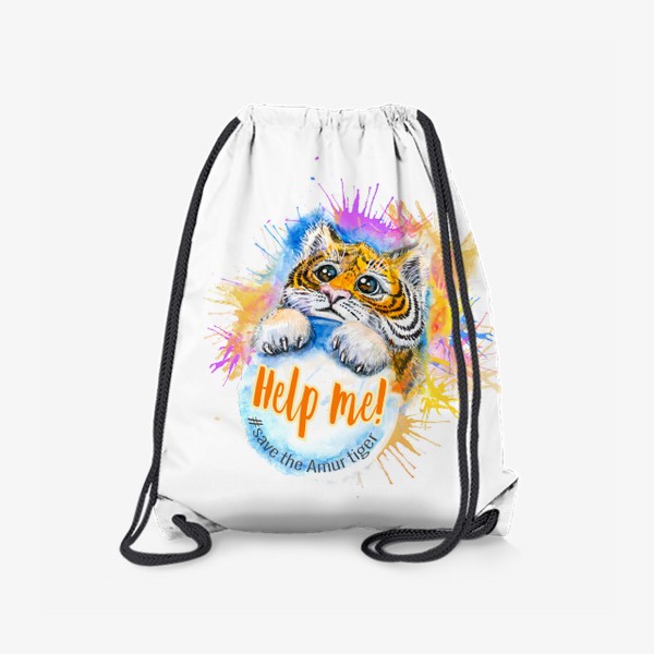 Рюкзак «Спаси Амурского тигра!»