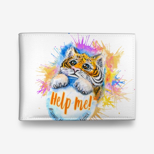 Кошелек «Спаси Амурского тигра!»