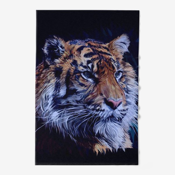 Полотенце &laquo;Амурский тигр. Спаси Амурского тигра. Дикая природа. Фонд помощи.&raquo;