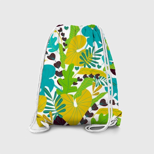Рюкзак «тропические листья»