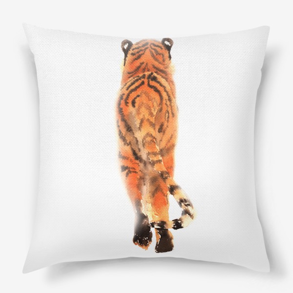 Подушка «Уходящий тигр»