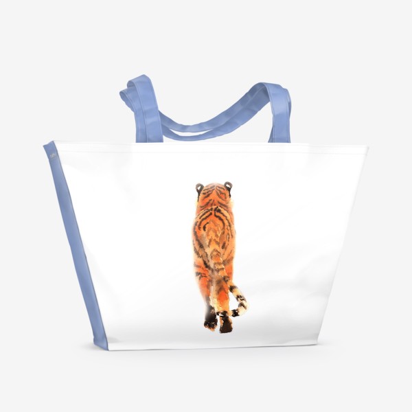 Пляжная сумка «Уходящий тигр»