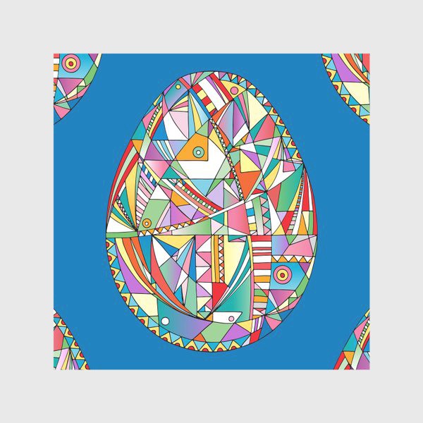 Скатерть «Пасхальное яйцо паттерн»