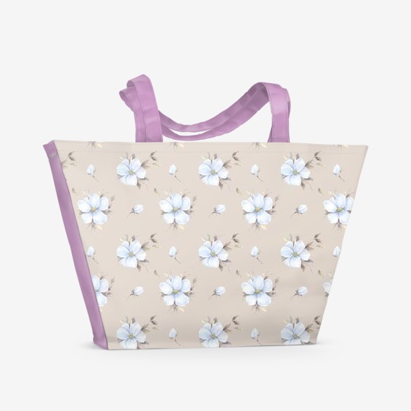 Пляжная сумка «цветочное настроение»