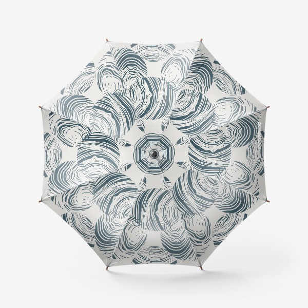 Зонт «Абстрактный узор из кругов»