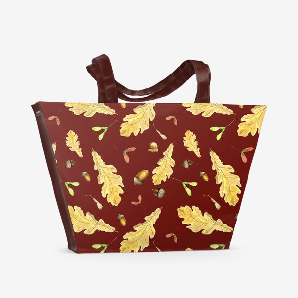 Пляжная сумка «Осенний паттерн »