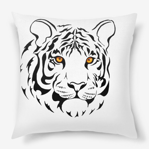 Подушка «Амурский тигр. Графика»